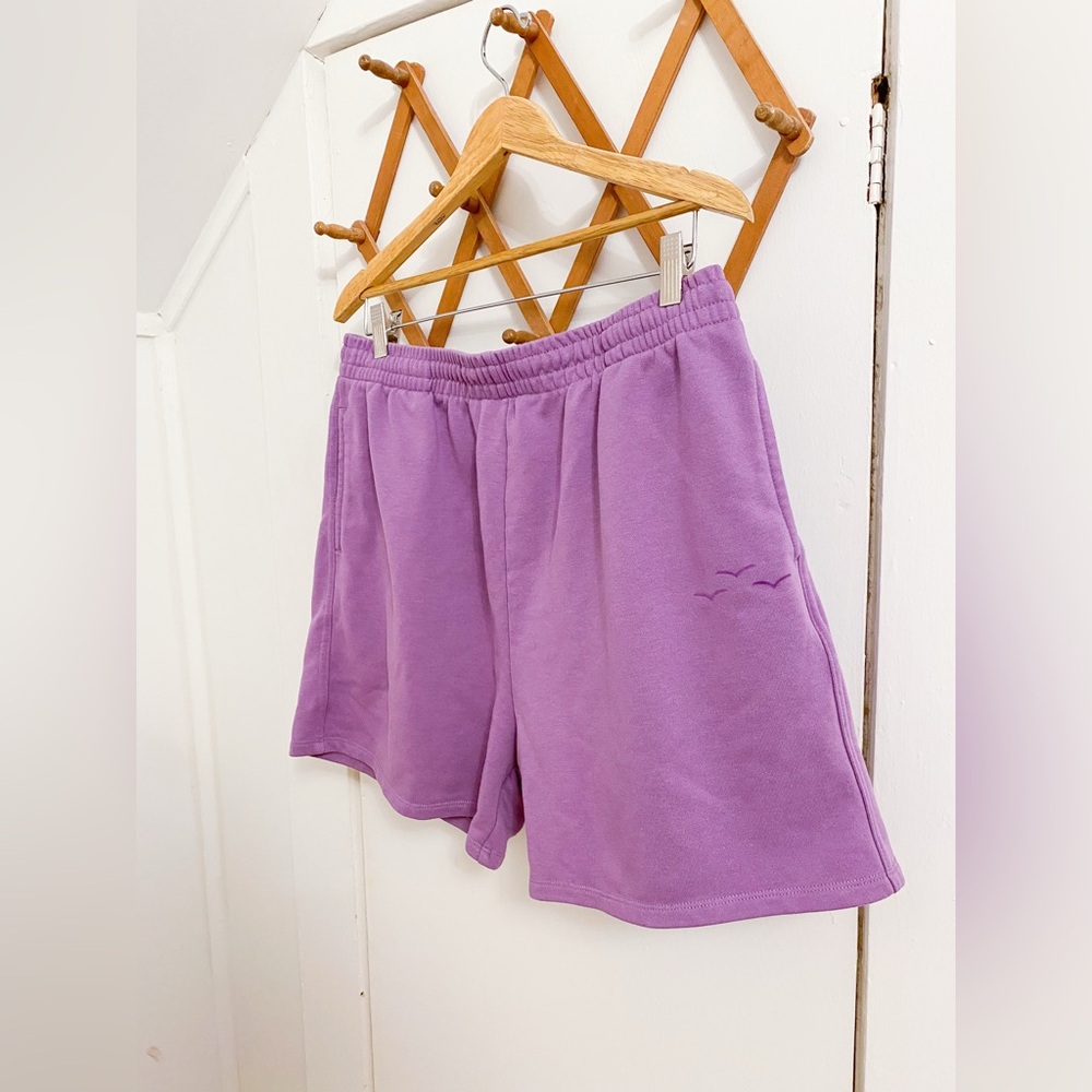 Purple LazyPants Sweatshorts
